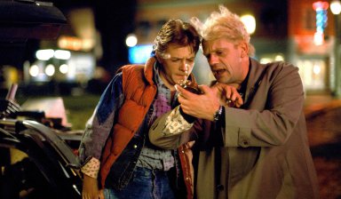 кадр из фильма Назад в Будущее